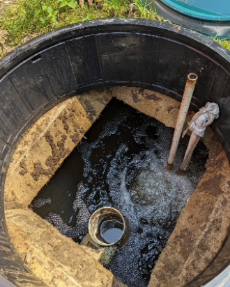Geyser pump sludge hammer