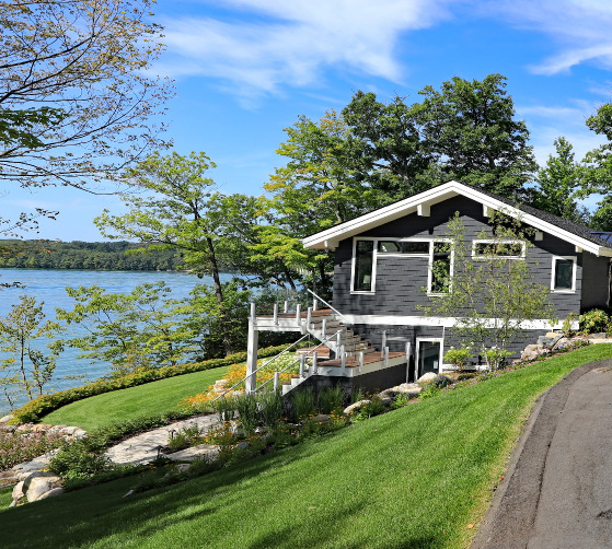 House near the lake