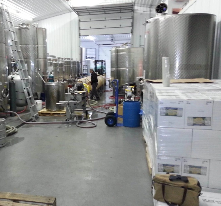 People working in factory