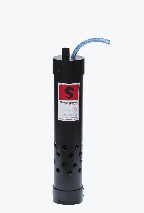Recirculation pump sludgehammer