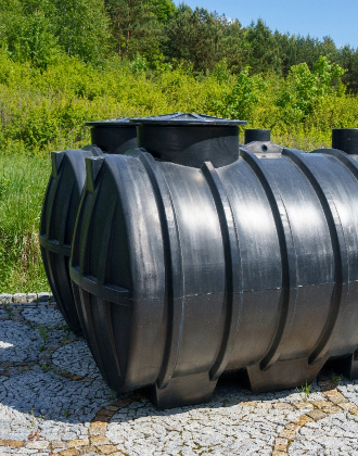 Septic tank difusers