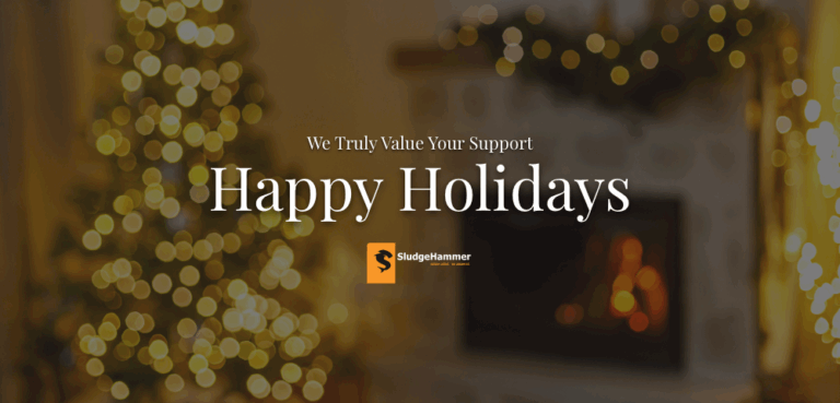 Happy Holidays from SludgeHammer