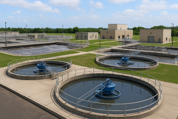 Municipal wastewater treatment canada