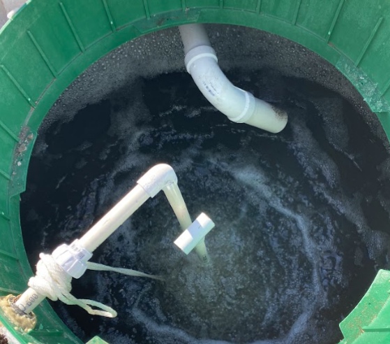 Sludge hammer product watertank